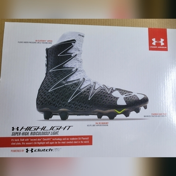 Under amour NIB collectors football cleats size 12 - Picture 2 of 11